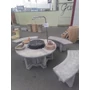 Kép 2/2 - Innova grillező kerek szürke 3 db paddal